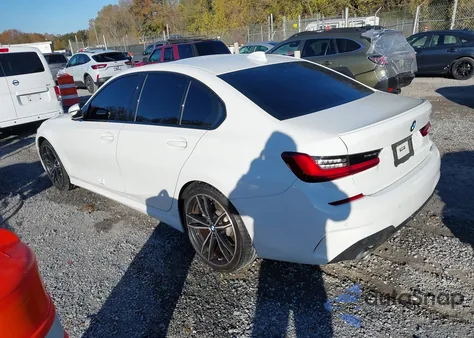 2022 BMW 330I из США, поврежденный, VIN 3MW5R1J00N8C72252